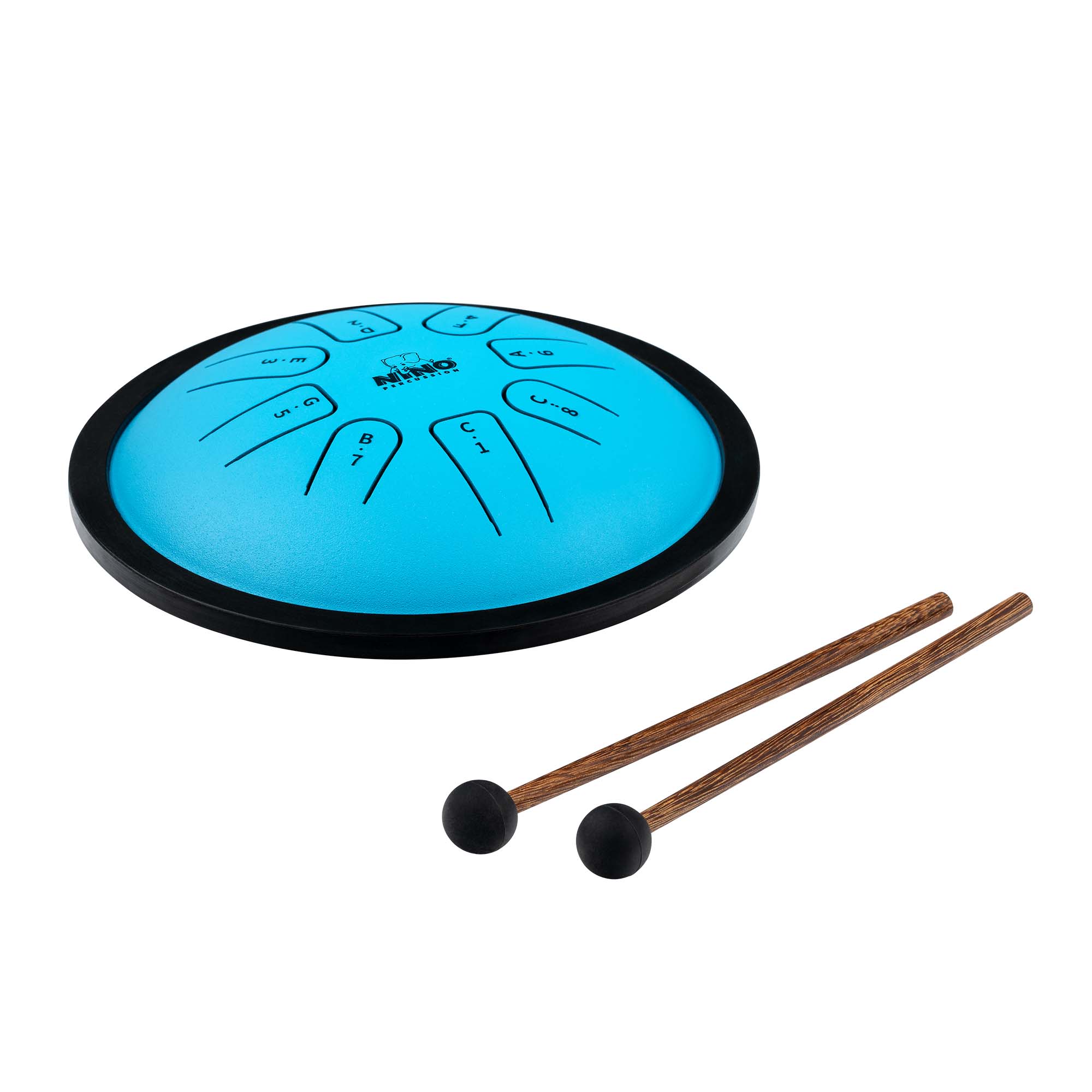 Steel Tongue Drum Blau